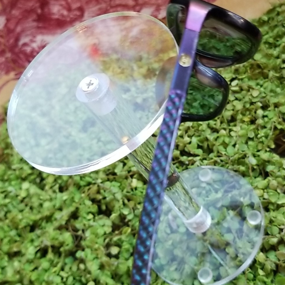 CHANEL Women's Burgundy Sunglasses - Picture 12 of 16